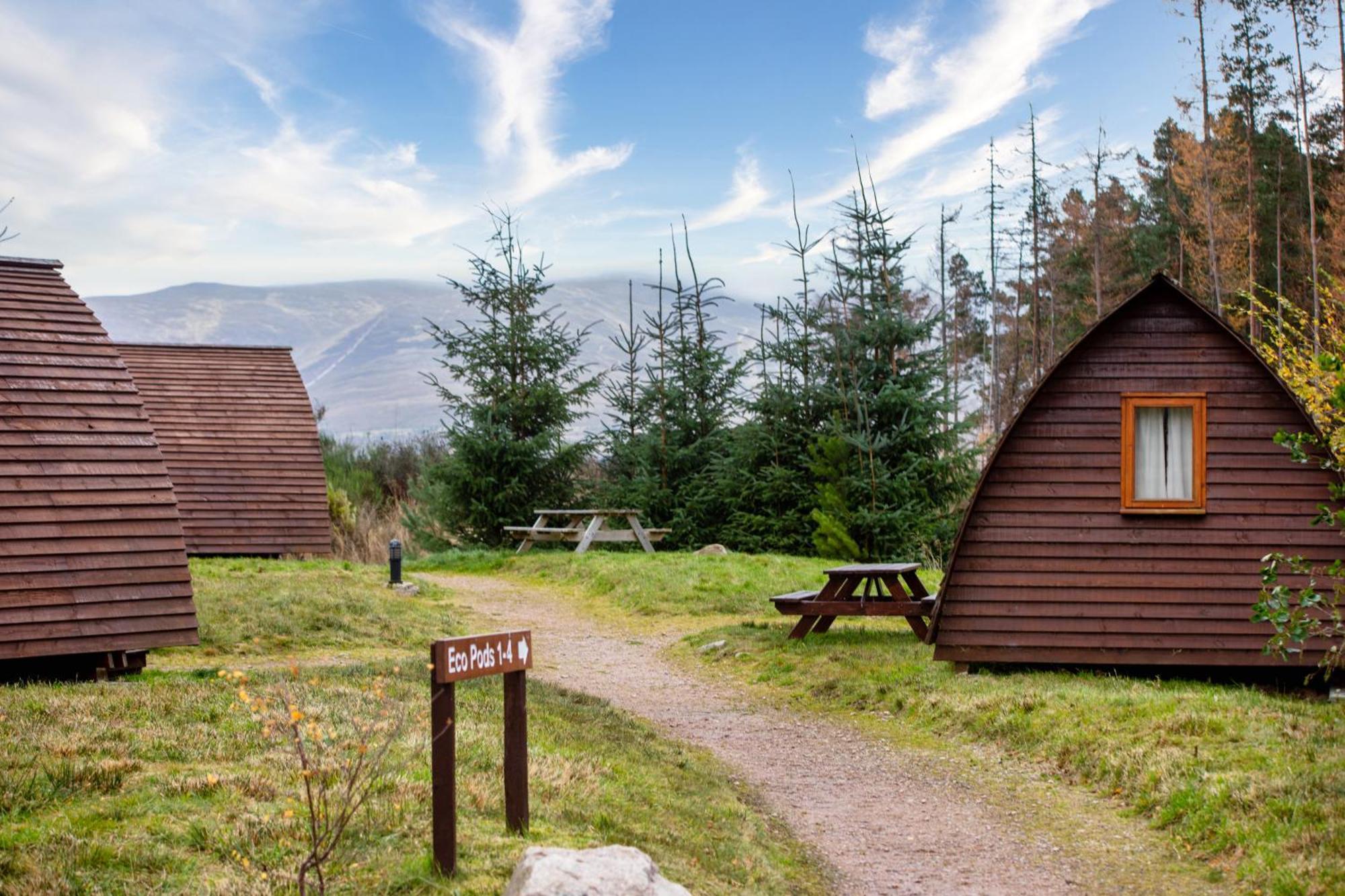 Badaguish Forest Lodges And Camping Pods Aviemore Exterior photo
