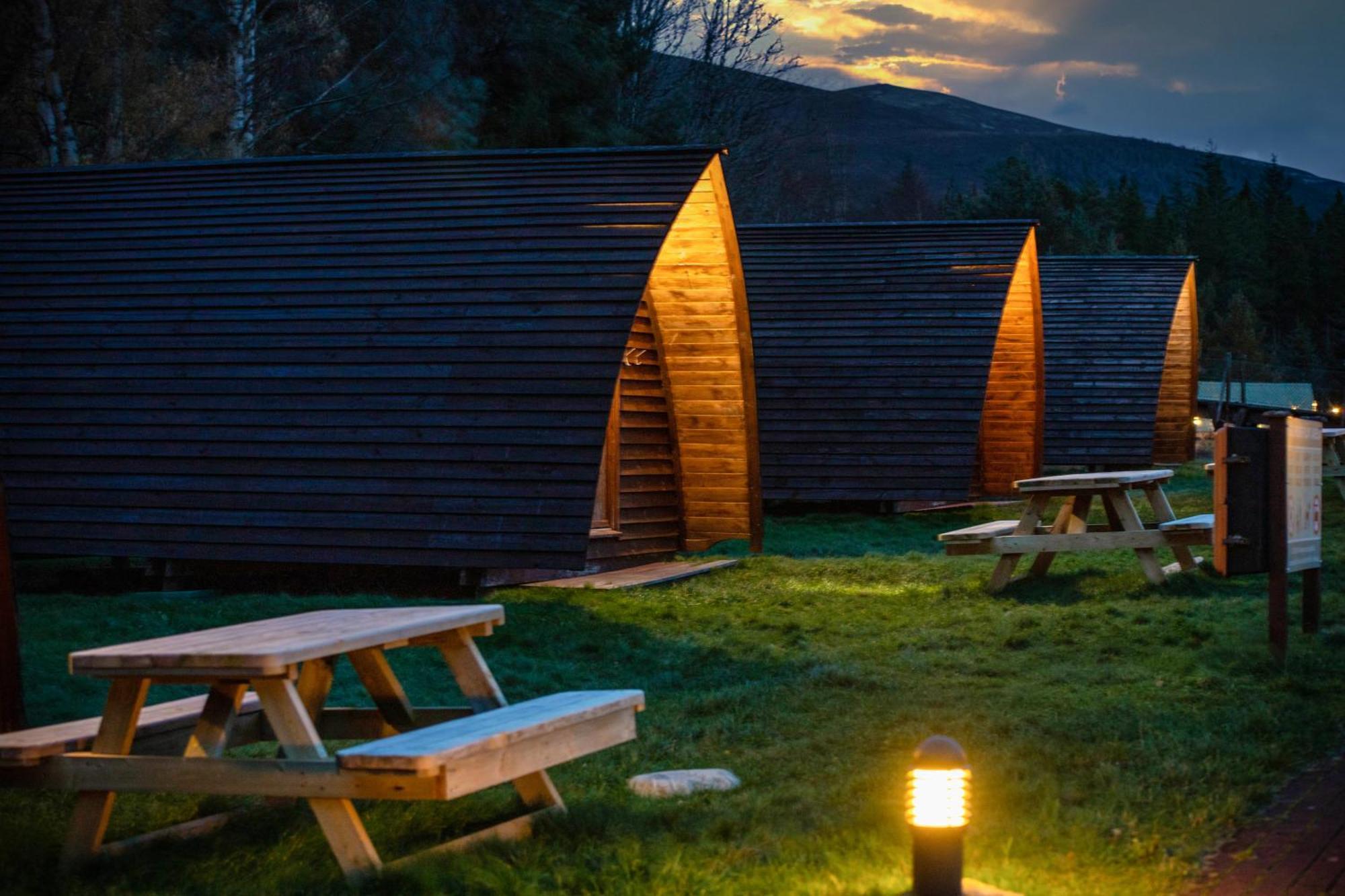 Badaguish Forest Lodges And Camping Pods Aviemore Exterior photo